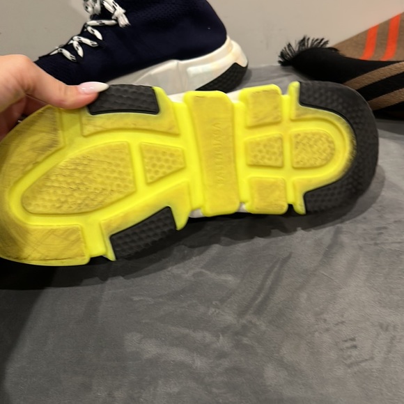 balenciaga lace up knit sock sneakers